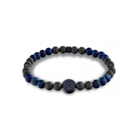 Pulsera Tommy Hilfiger Hombre Negro y Azul 2790626