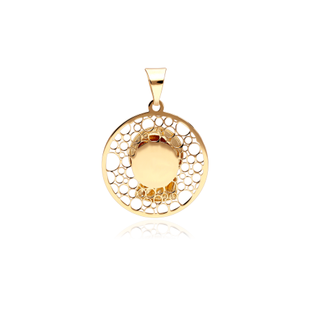 Medalla Oro 18k Virgen Niña "Angelical"