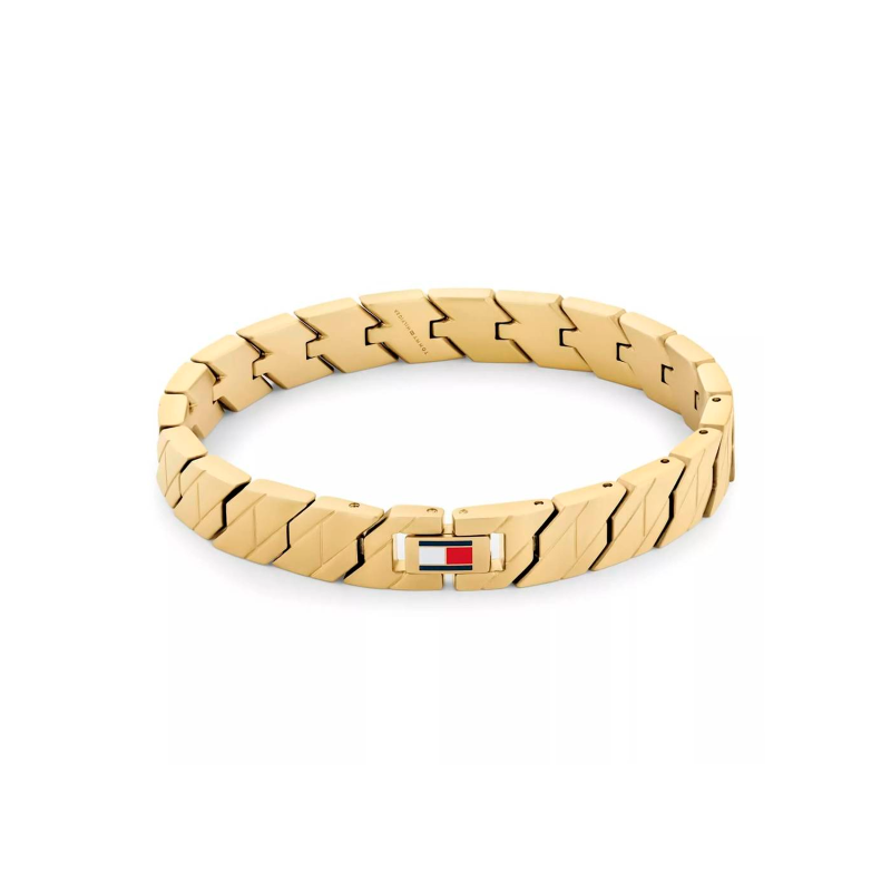 Pulsera Tommy Hilfiger Hombre Acero Dorado 2790620