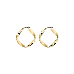 Pendientes Itemporality Plata Aro rizado SEA-200-398-UU