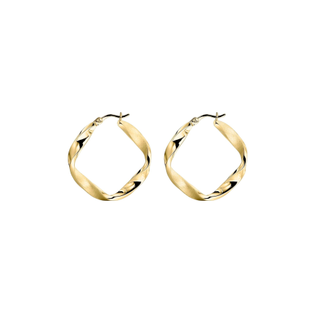 Pendientes Itemporality Plata Aro rizado SEA-200-398-UU