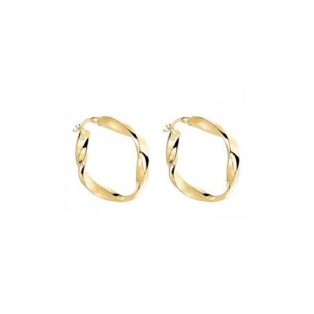Pendientes Itemporality Plata Aro rizado SEA-200-398-UU