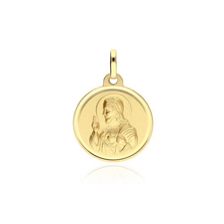 Medalla escapulario Oro 18k 18mm "Virgen de las Angustias"