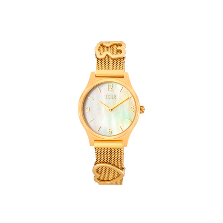 Reloj Tous Mujer Acero IPG Dorado Esfera Nácar 3000135900