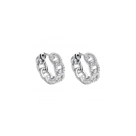 Pendientes Itemporality Plata y circonitas SEA-101-393-UU