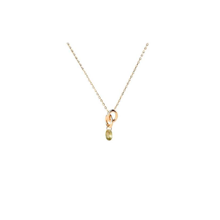 Collar PdPaola Lily Verde Circulos Entrelazados CO01-845-U