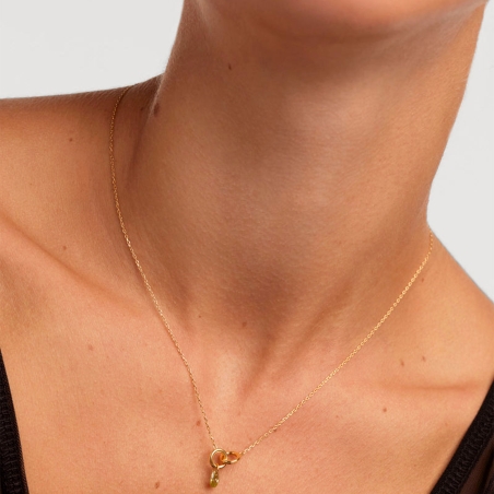 Collar PdPaola Lily Verde Circulos Entrelazados CO01-845-U