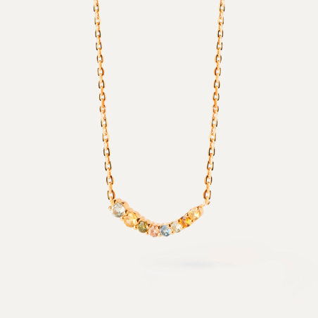 Collar PdPaola Rainbow Circonitas de Colores CO01-859-U
