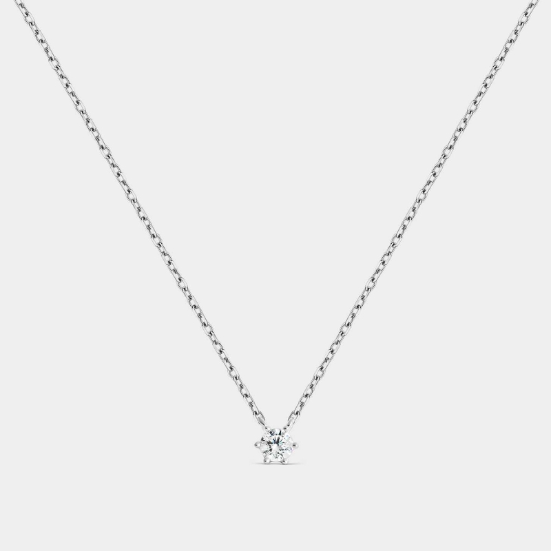 Gargantilla Itemporality Plata y circonita 4.5mm SNL-101-025-02