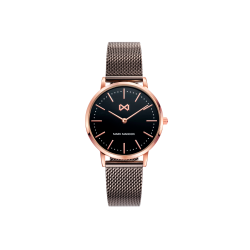 Reloj Mark Maddox Mujer Greenwich Acero Negro MM7115-57