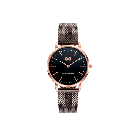 Reloj Mark Maddox Mujer Greenwich Acero Negro MM7115-57