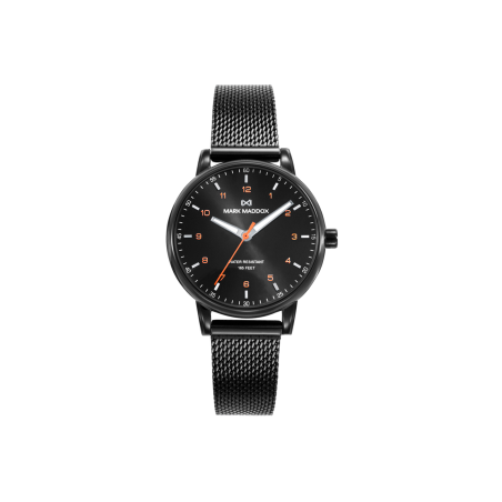 Reloj Mark Maddox Mujer Acero Negro Malla Milanesa MM1022-54