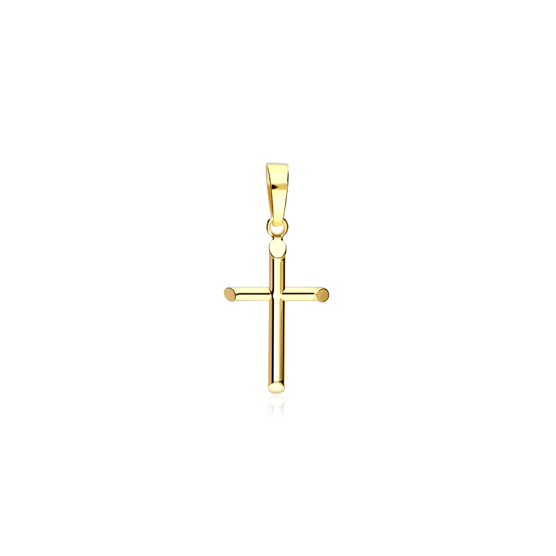 Colgante Oro 18k Cruz "Pace"