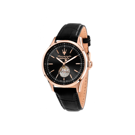 Reloj Maserati Hombre Sorpasso Acero Esfera Negra R8821124001