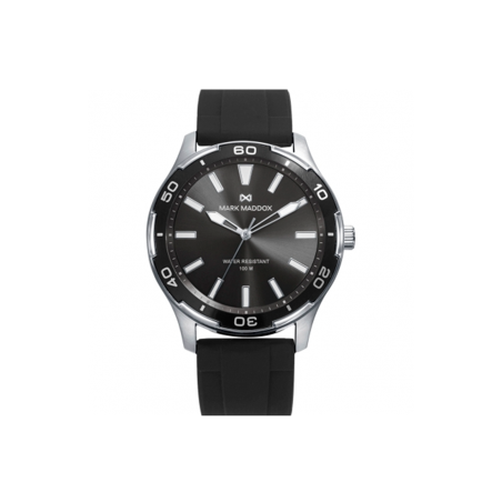 Reloj Mark Maddox Hombre Acero Bisel Negro HC1009-16