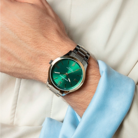 Reloj Mark Maddox Hombre Acero Bisel Dorado HM1018-63