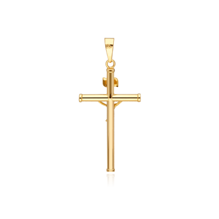 Colgante Oro 18k Cruz "Gedeón"