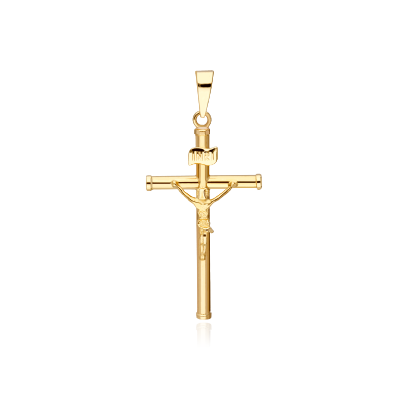 Colgante Oro 18k Cruz "Gedeón"