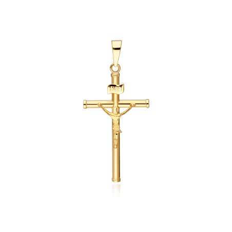 Colgante Oro 18k Cruz "Gedeón"