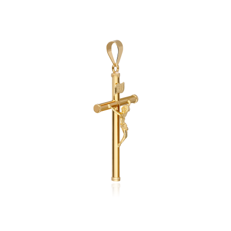 Colgante Oro 18k Cruz "Gedeón"