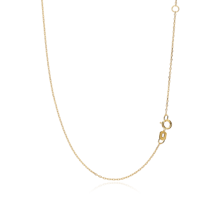 Gargantilla Oro 18k y gema rosa "Desigual"