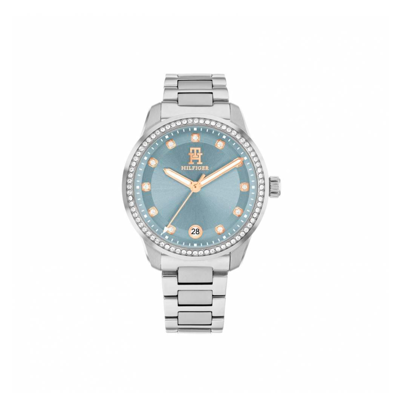 Reloj Tommy Hilfiger Mujer Acero Esfera Celeste 1782795
