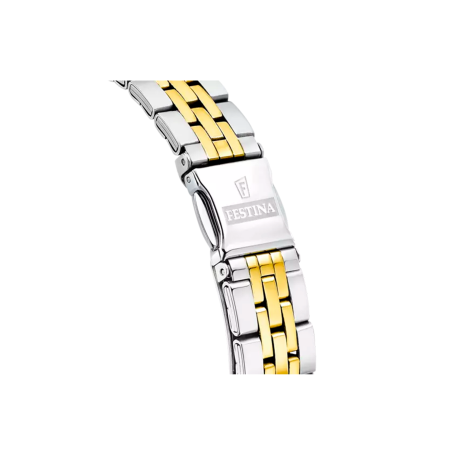 Reloj Festina Mujer Acero Bicolor Esfera Verde F16868/4