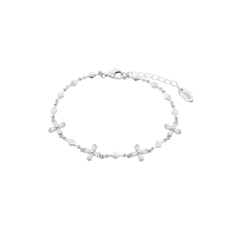Pulsera Lotus Silver Mujer Trendy Acabado Brillante LP3814-2/1