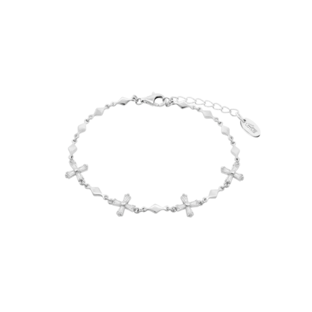 Pulsera Lotus Silver Mujer Trendy Acabado Brillante LP3814-2/1