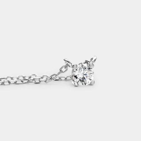 Gargantilla Itemporality Plata y circonita 4.5mm SNL-101-026-02