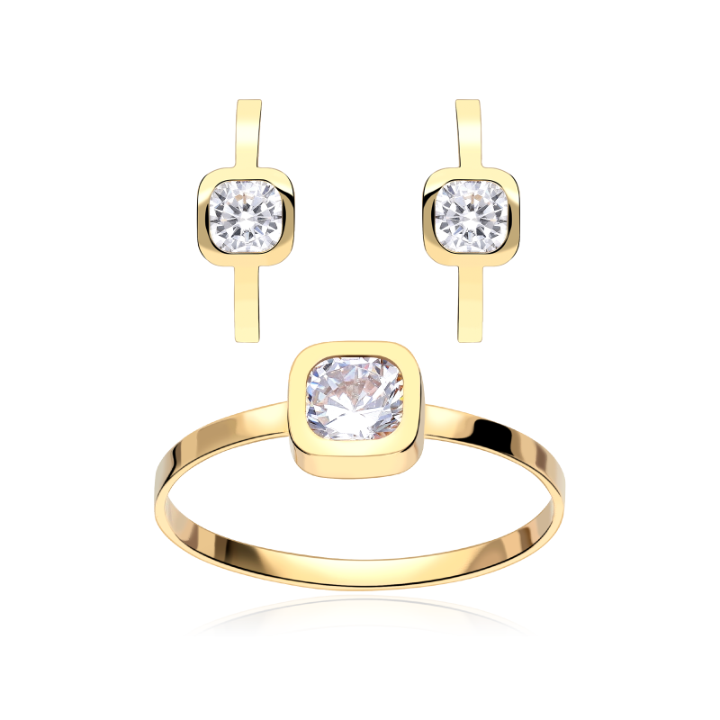 Conjunto Circonitas Oro 18k "Bergisch"