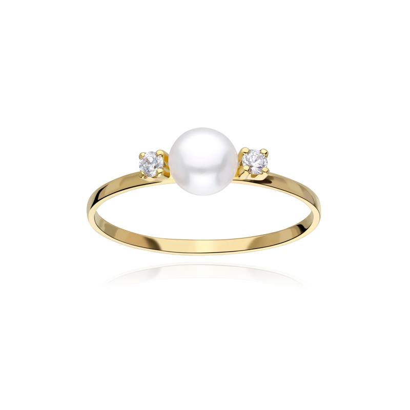 ANILLO "BAGNARIA" ORO 18K PERLA CULTIVADA