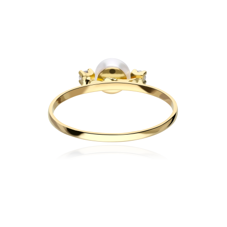 ANILLO "BAGNARIA" ORO 18K PERLA CULTIVADA