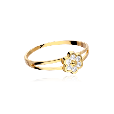Anillo Oro 18k circonita "Magical"