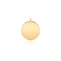 Medalla Oro 18k 16mm "Torrance"
