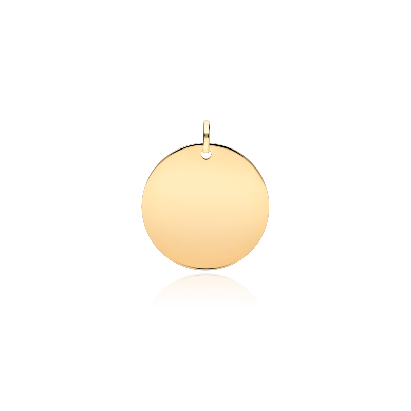 Medalla Oro 18k 16mm "Torrance"
