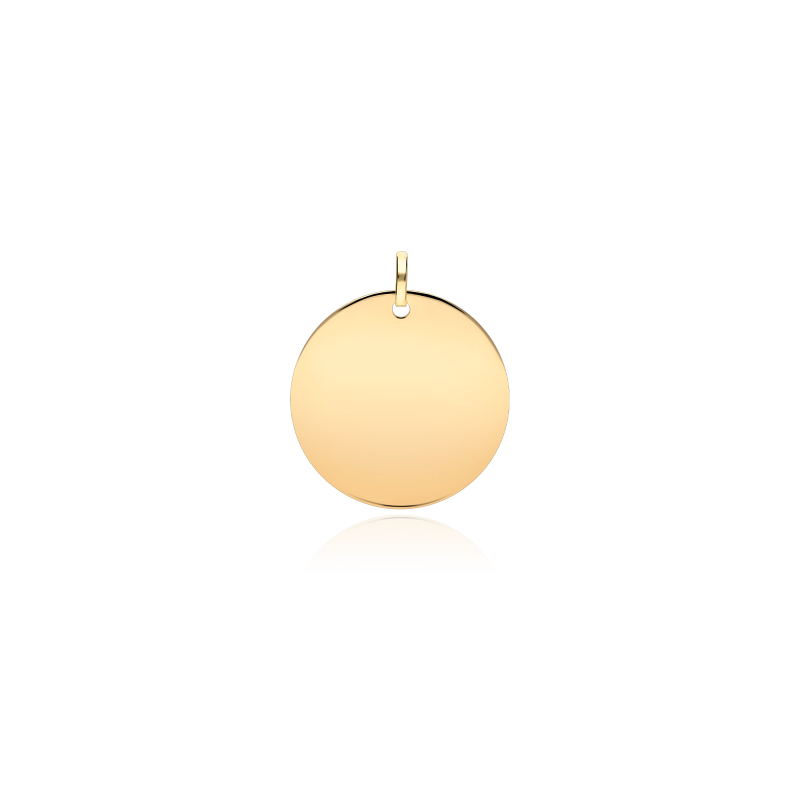 Medalla Oro 18k 14mm "Torrance"