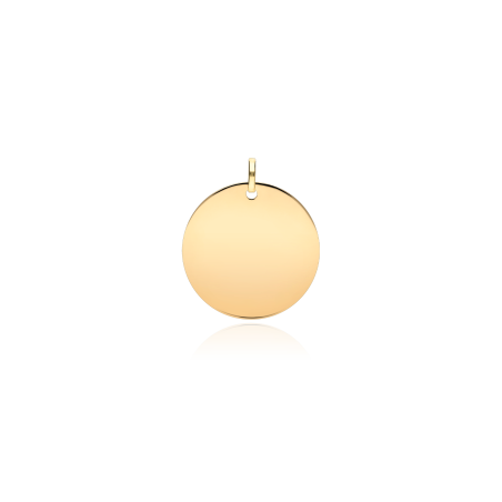 Medalla Oro 18k 14mm "Torrance"