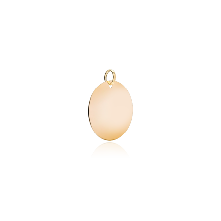 Medalla Oro 18k 14mm "Torrance"