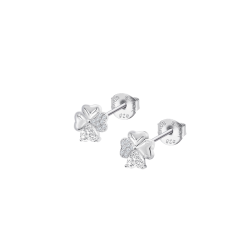 Pendientes Lotus Silver Mujer Mystic Trébol Circonitas LP3851-4/1