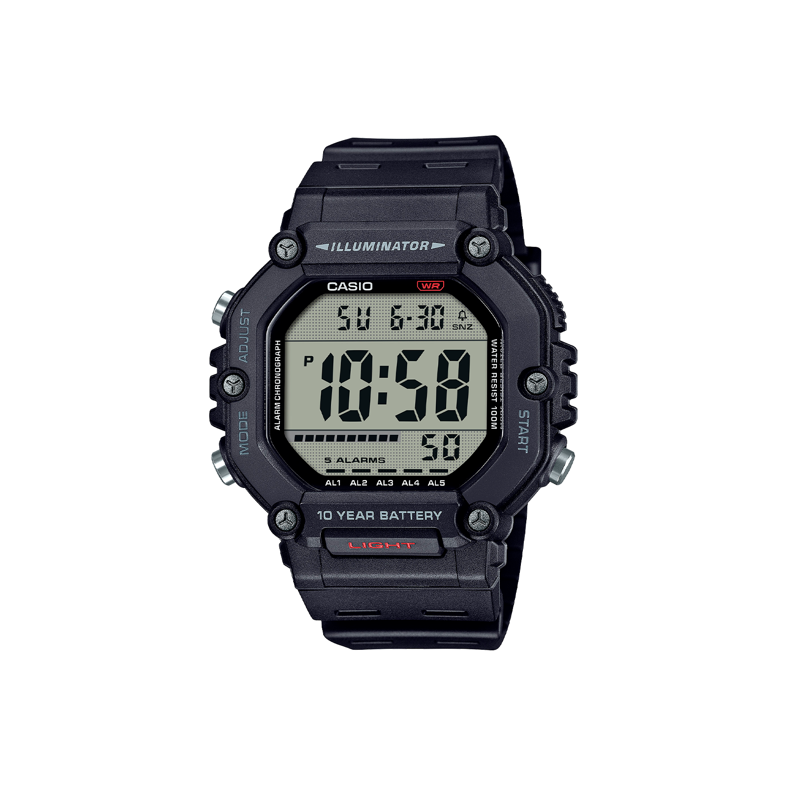 Reloj Casio Collection Hombre Deportivo AE-1600H-1AVEF Joyerías