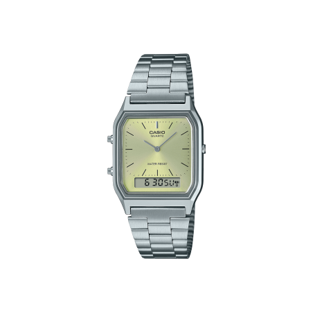 Reloj Casio Unisex Acero Edgy Collection AQ-230A-9AMQYES