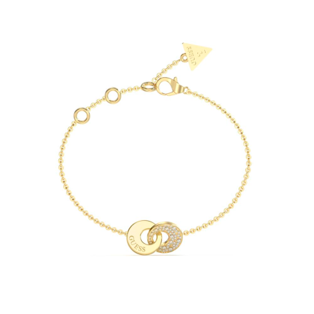 Pulsera Guess Mujer Blooming Summer Acero Dorado JUBB05220JWYGS