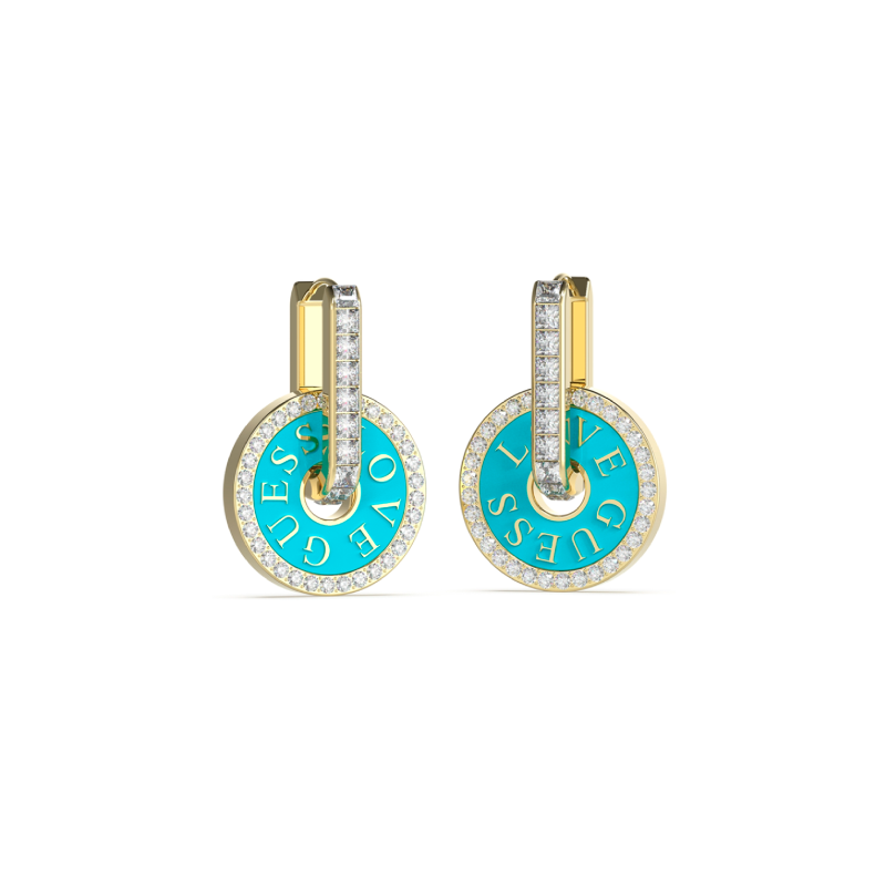 Pendientes Guess Mujer Love Acero Dorado JUBE04075JWYGTQT-U