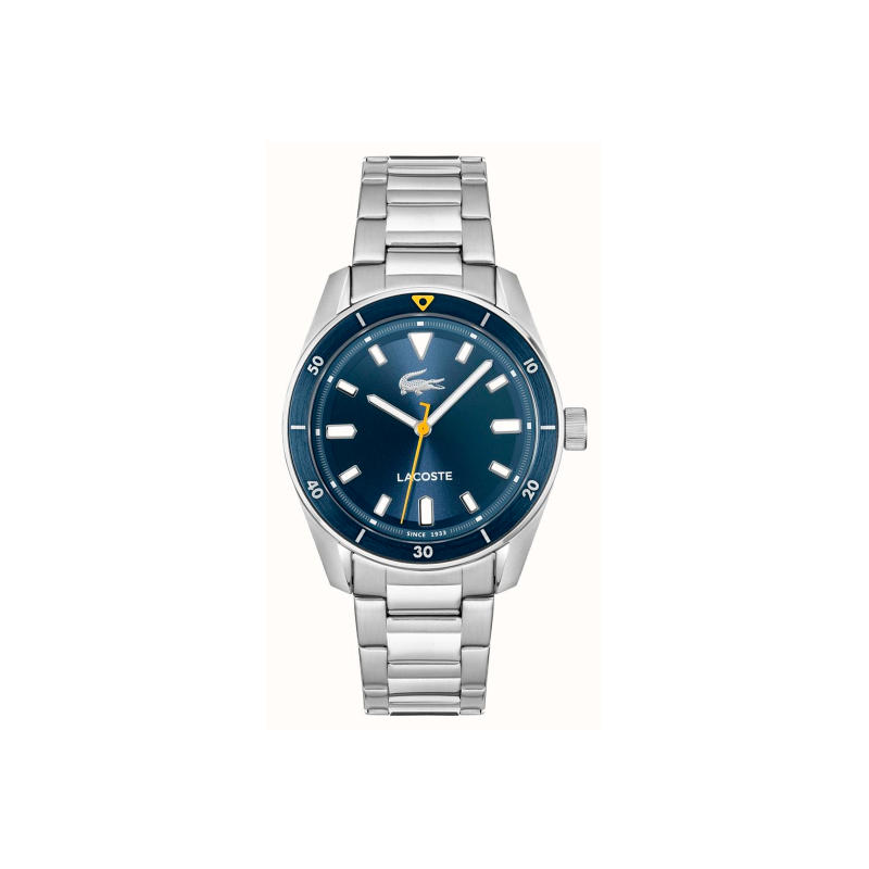 Reloj Lacoste Hombre Boston Acero Esfera Azul 2011424