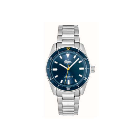 Reloj Lacoste Hombre Boston Acero Esfera Azul 2011424