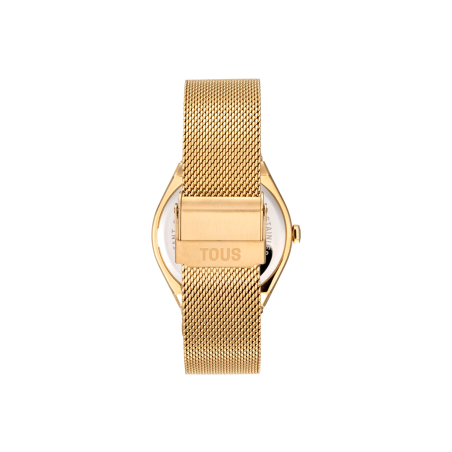 Reloj Tous Mujer Karat Round Mesh Acero Dorado 3000139800