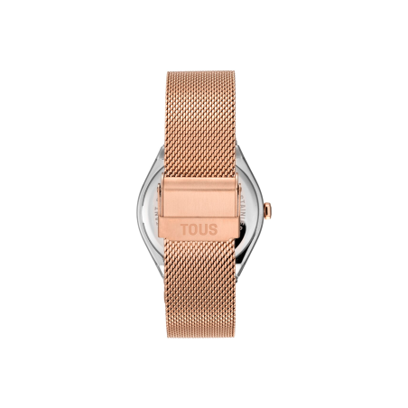 Reloj Tous Mujer Karat Round Mesh Acero Bicolor 3000139900
