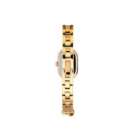 Reloj Tous Mujer Oval Acero Dorado Brazalete Cadena 3000140200