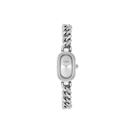 Reloj Tous Mujer Oval Acero Brazalete Cadena 3000140300